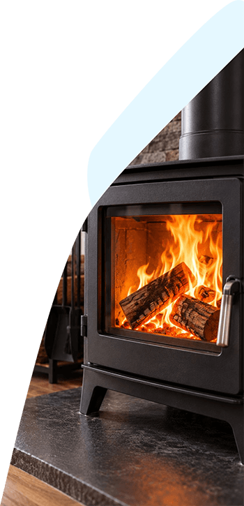 Professional Wood Fire Installation